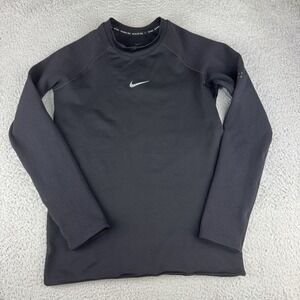 $90 Nike Women's Lg  Run Division Engineered Knit‎ Running Top DA1268-010 Swoosh